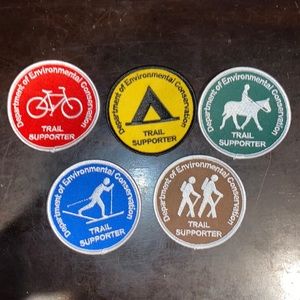 New York State Department of Environmental Conservation Trail Supporter Patches